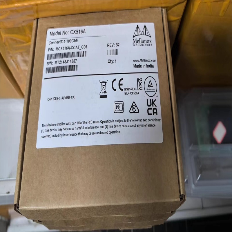 100Gbe Qsfp28 Network Card - 멜로스 MCX516A-CCAT/CDAT ConnectX-5 EN 100GbE 듀얼