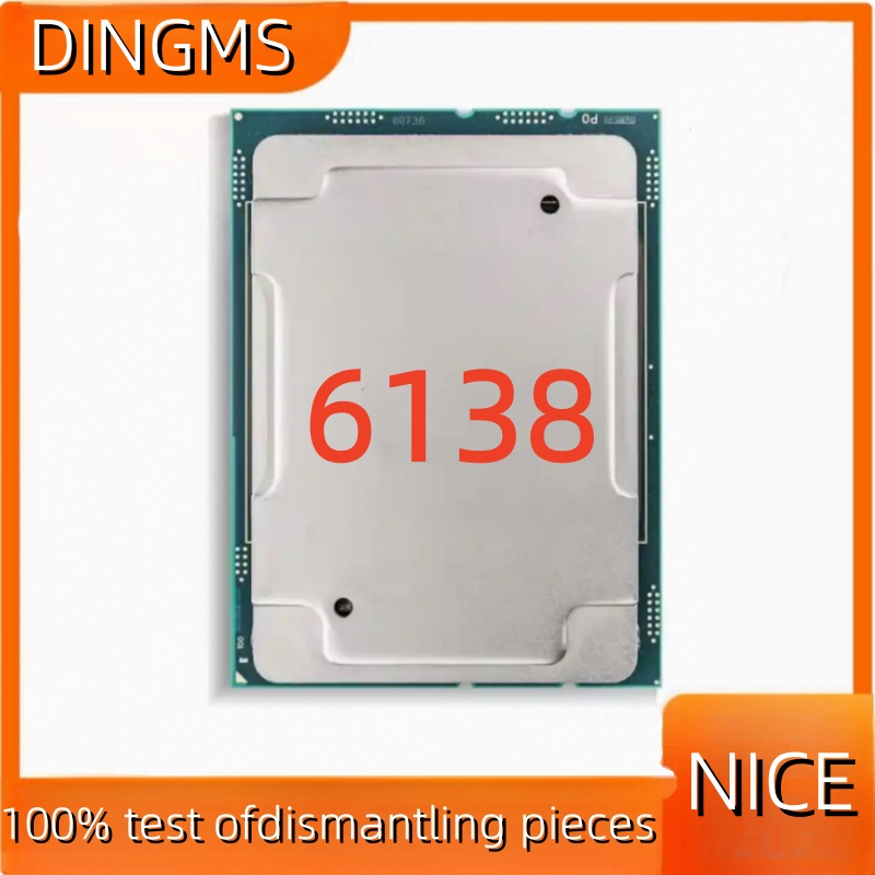 Xeon Gold 6138 서버 CPU 칩 100% 테 - Gold 6138 리뷰 및 가격