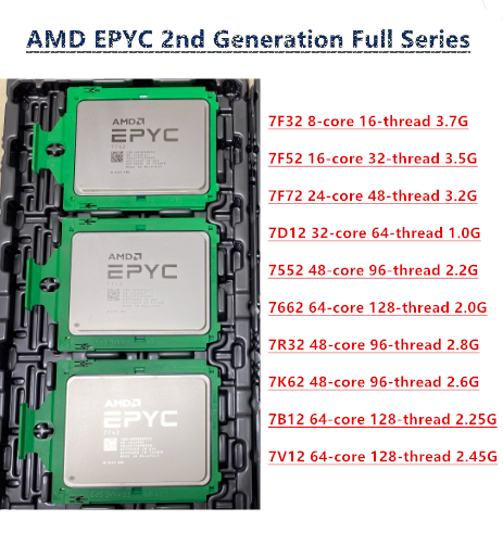 AMD EPYC 7452 7F32 7F52 7F72 7 - Gold 6138 리뷰 및 가격