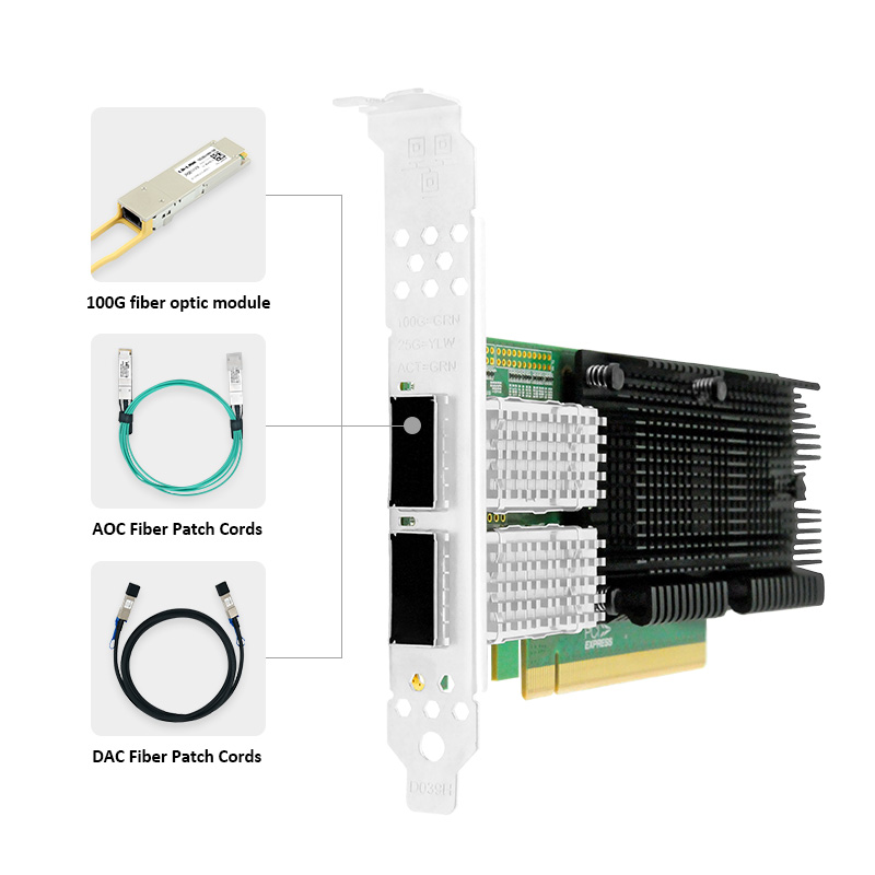 LR-LINK 1014PF 100G 네트워크 카드 In - 100Gbe Qsfp28 Network Card 리뷰 및 가격